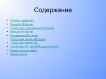 Содержание