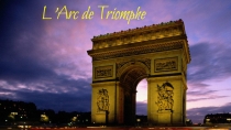 L’Arc de Triomphe