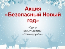 Акция Безопасный Новый год