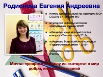 Родионова Евгения Андреевна