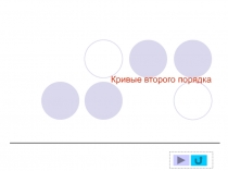 Кривые второго порядка