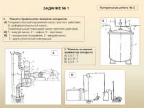 2. Укажите название элементов аппарата :
А) 3,4,7 - ?
Б) 2,4, 6 -?
В) 2,3,5 -