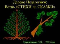 Дерево Педагогики: Ветвь СТИХИ и СКАЗКИ