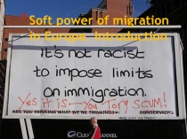 Soft power of migration in Europe. Introduction