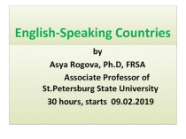 English-Speaking Countries