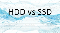 HDD vs SSD