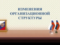 ИЗМЕНЕНИЯ ОРГАНИЗАЦИОННОЙ СТРУКТУРЫ