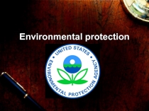 Environmental protection