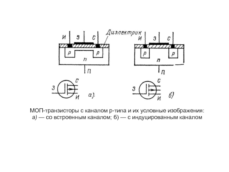 Схема включения моп транзисторов