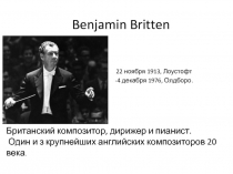 Benjamin Britten