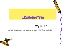 Ekonometria