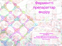 Ферментті препараттар өндіру