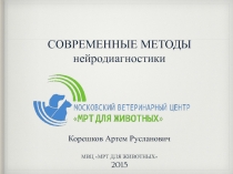 Современные методы нейродиагностики