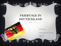 Feiertage in Deutschland