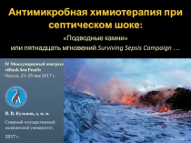 Антимикробная химиотерапия при септическом шоке:
Подводные камни
или