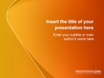 Insert the title of your presentation here