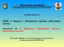 ВІЙСЬКОВА АКАДЕМІЯ Кафедра військово-спеціальної підготовки
ГРУПОВЕ