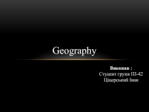 Geography