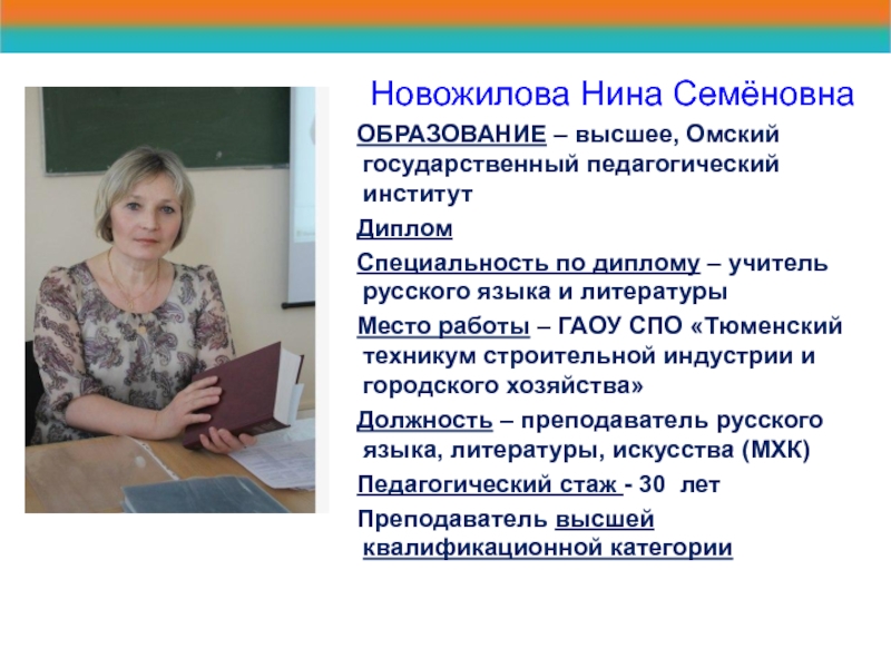 Работа преподаватель русского языка