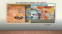 Is graffiti part of art?