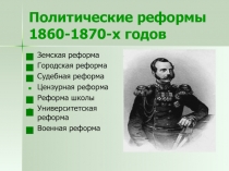 Политические реформы 1860-1870-х годов