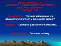 ВІЙСЬКОВИЙ ІНСТИТУТ КИЇВСЬКОГО НАЦІОНАЛЬНОГО УНІВЕРСИТЕТУ імені ТАРАСА ШЕВЧЕНКА