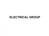 ELECTRICAL GROUP