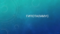 Гипоталамус