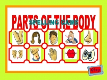 PARTS OF THE BODY
SPELLING GAME