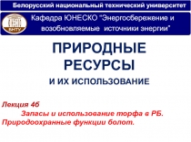 Белорусский национальный технический университет
Лекци я 4б
Запасы и