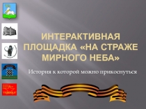 Интерактивная площадка На страже мирного неба