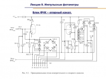 Лекция 9. Импульсные фотометры
Блок ФЧК – опорный канал.
Рис. 9. 1