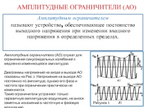 АМПЛИТУДНЫЕ ОГРАНИЧИТЕЛИ (АО)