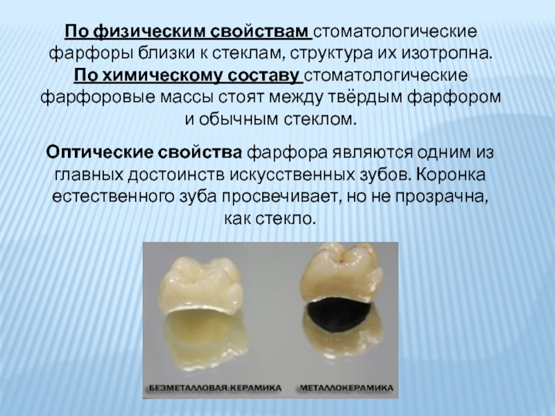 Презентация керамика в стоматологии