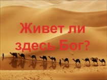 Живет ли здесь Бог?