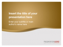 Insert the title of your presentation here