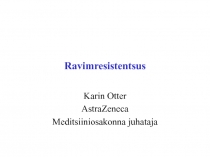 Ravimresistentsus