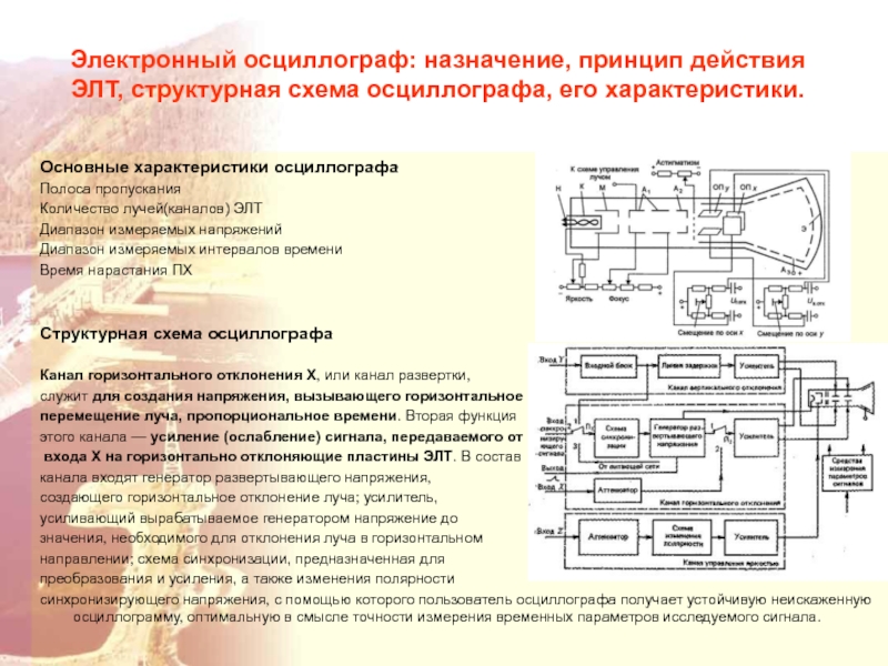 Горизонтальных отклонений. Основные параметры осциллографа. Усилитель отклоняющих пластин осциллографа схема. Технические параметры осциллографа. Усилители горизонтального отклонения осциллографа.