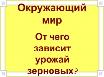 Презентация по окружающему миру 