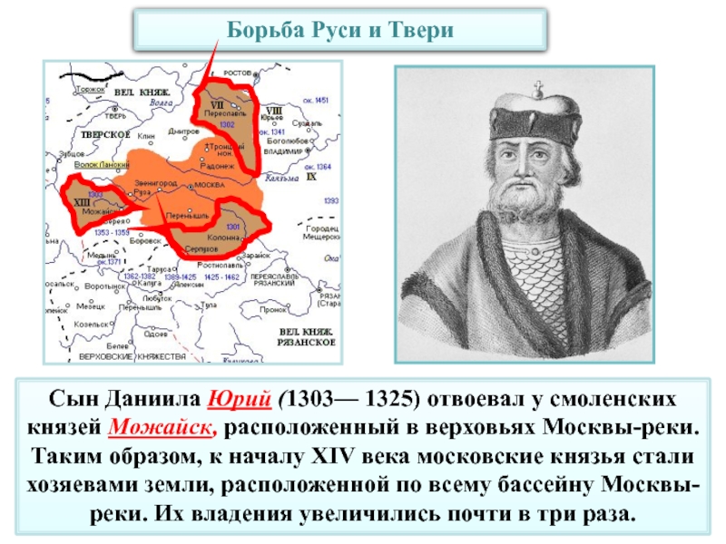 Борьба москвы за великое княжение владимирское