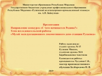 Музей эксплуатационного локомотивного депо станции Рузаевка 10 класс