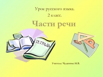 Части речи 2 класс