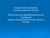 Словарно - орфографическая работа на уроках русского языка в начальной школе