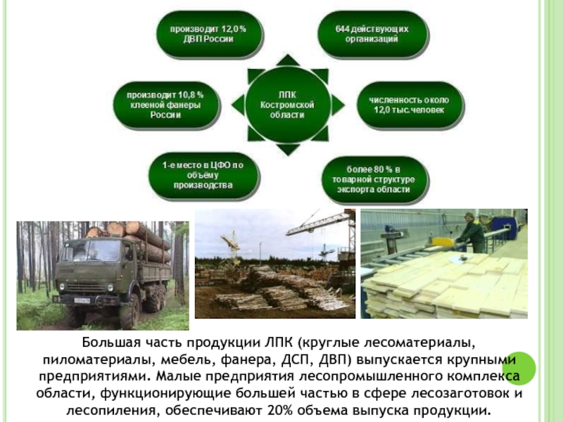 Презентация лесопромышленный комплекс россии