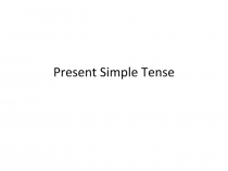 Present Simple Quesions