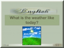 What is the weather like today?