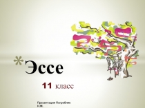 Эссе 11 класс