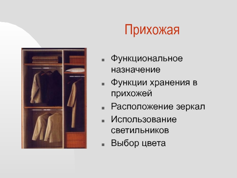 Функции хранения. Прихожая по функциональному назначению. Функциональное Назначение прихожей. Функции хранения в прихожей. Презентация прихожей.