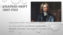 JONATHAN SWIFT 8 класс