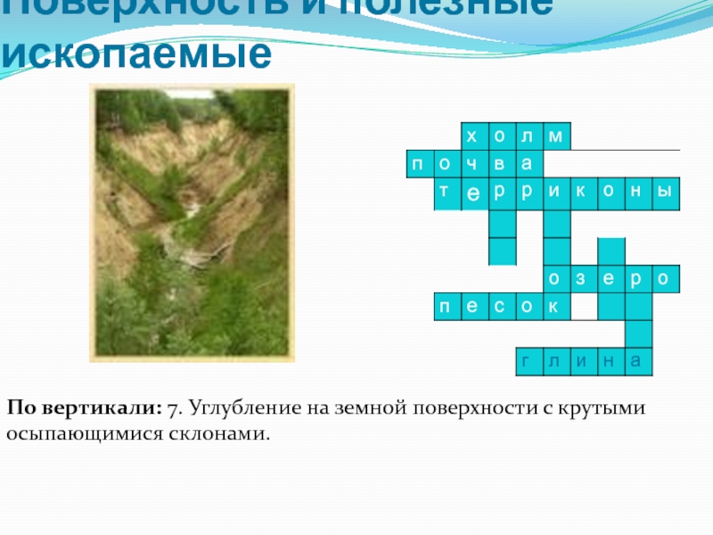 Вертикали в 7 классе. Углубление на земной поверхности с крутыми осыпающимися склонами. Углубление в поверхности земли с крутыми осыпающимися склонами это. Углубление земной поверхности. Углубление с крутыми осыпающимися склонами.